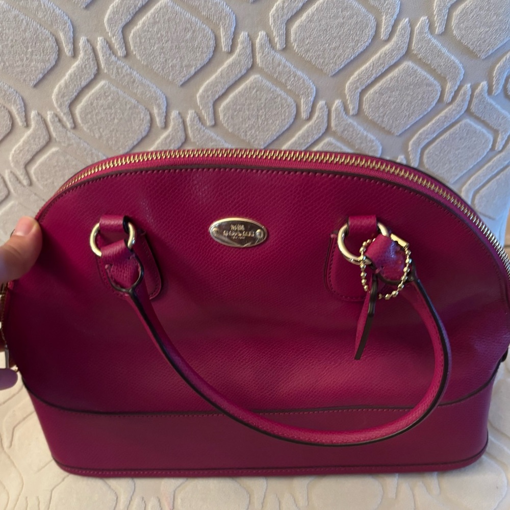 Elegant Coach Pink Satchel